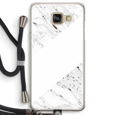 Biggest stripe: Samsung Galaxy A5 (2016) Transparant Hoesje met koord
