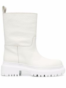 P.A.R.O.S.H. bottines en cuir - Blanc