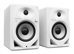 Pioneer DM-50D-BT-W Aktiver Monitor-Lautsprecher 3.4 Zoll 25 W 1 Paar luidspreker 2-weg Wit Bedraad en draadloos 50 W