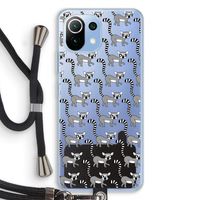 Makis: Xiaomi Mi 11 Lite Transparant Hoesje met koord Makis: Xiaomi Mi 11 Lite Transparant Hoesje met koord