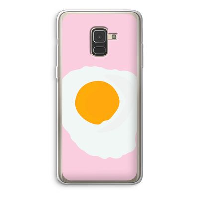 Sunny side up: Samsung Galaxy A8 (2018) Transparant Hoesje