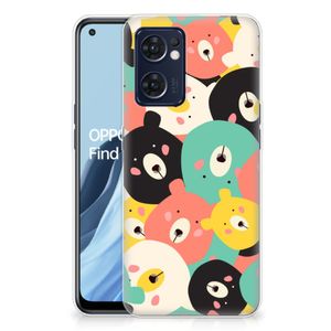 OPPO Reno 7 5G | Find X5 Lite Telefoonhoesje met Naam Bears