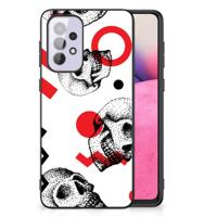 Telefoonhoesje Samsung Galaxy A33 5G Skull Red