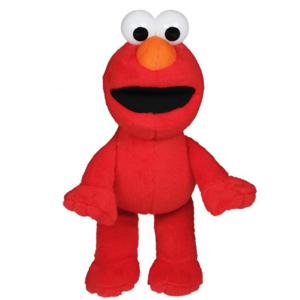 Sesamstraat pluche knuffel pop - Elmo - stof -  25 cm   -