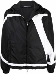 Valentino Garavani veste à détail VLogo - Noir