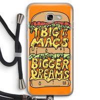 Big Macs Bigger Dreams: Samsung Galaxy A5 (2017) Transparant Hoesje met koord