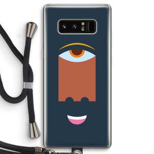 Mono M: Samsung Galaxy Note 8 Transparant Hoesje met koord