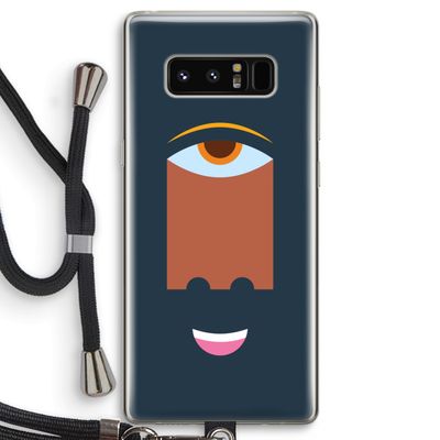 Mono M: Samsung Galaxy Note 8 Transparant Hoesje met koord