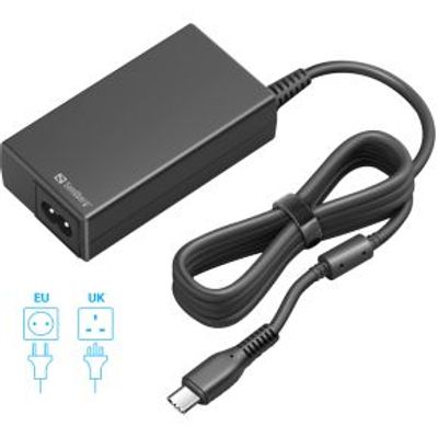 Sandberg 135-76 netvoeding & inverter Binnen 65 W Zwart