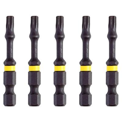 DeWALT DT7398T Extreme Impact Torsion Schroefbits T30 50mm 5 Stuks