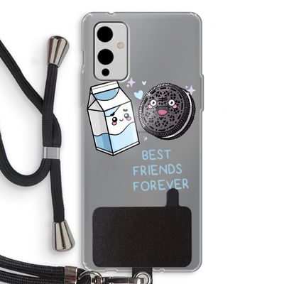 Best Friend Forever: OnePlus 9 Transparant Hoesje met koord