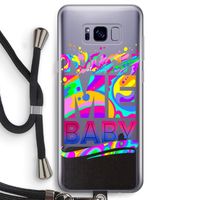 Touch Me: Samsung Galaxy S8 Transparant Hoesje met koord