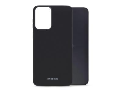Mobilize Mobilize Rubber Gelly Case Motorola Moto G35 Matt Black