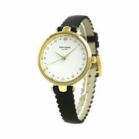 Horlogeband Kate Spade New York KSW1356 Leder Zwart 12mm Horlogeband Kate Spade New York KSW1356 Leder Zwart 12mm