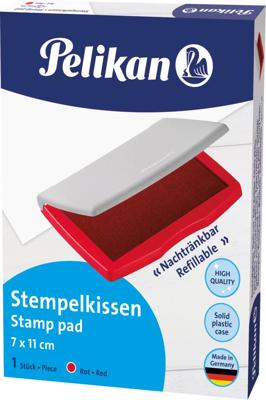 Pelikan Stempelkussen ft 7 x 11 cm, rood