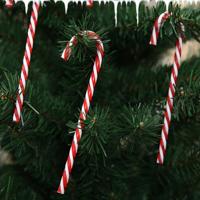 6 stuks/pak kerstversiering kerst Candy Cane kerstboom ornamenten