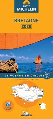 Wegenkaart - landkaart 512 Bretagne 2026 | Michelin