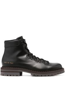 Common Projects bottines en cuir à lacets - Noir