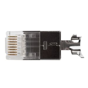 ACT RJ45 (8P/8C) CAT6A afgeschermde modulaire connector voor ronde kabel