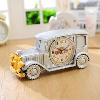 Multi-functionele originaliteit oldtimers Model aanwijzer wekker met Pen Container