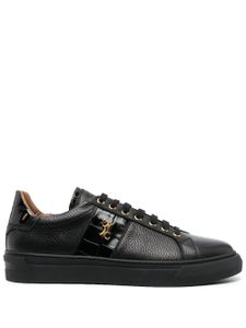 Billionaire baskets à détails contrastants - Noir
