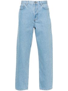 A.P.C. jean droit Martin à taille mi-haute - Bleu