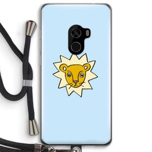 Kleine leeuw: Xiaomi Mi Mix 2 Transparant Hoesje met koord