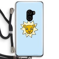 Kleine leeuw: Xiaomi Mi Mix 2 Transparant Hoesje met koord