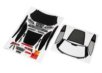 Traxxas - Decal sheets, Chevrolet Corvette Z06 (TRX-8387) - thumbnail