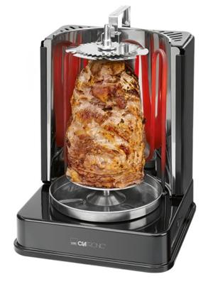 Clatronic DVG 3686 Grill Electrisch Zwart 1400 W
