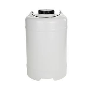 Jerrycan container voor vloeistof/voedsel/wecken - 20 liter - Kunststof - met draaidop - 27 x 44 cm