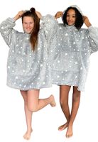 Draagbare deken met capuchon & mouwen - kind - glow in the dark Draagbare deken met capuchon & mouwen - kind - glow in the dark