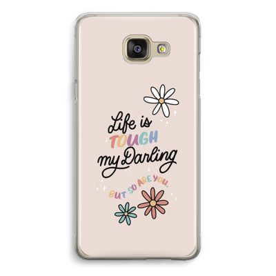 Tough Life: Samsung Galaxy A5 (2016) Transparant Hoesje