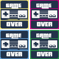 Onderzetters Game Over