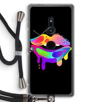 Lip Palette: Sony Xperia XZ2 Transparant Hoesje met koord