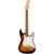 Fender 70th Anniversary Player Stratocaster 2-Color Sunburst PF elektrische gitaar