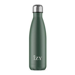 IZY - Thermosfles 0.5L, RVS, Poedercoat Groen - IZY Original Collection