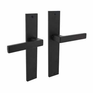 Intersteel Deurklink Hera op schild mat zwart