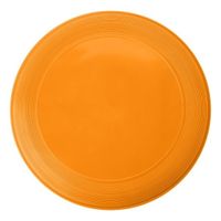 Kunststof oranje frisbees 21 cm   -