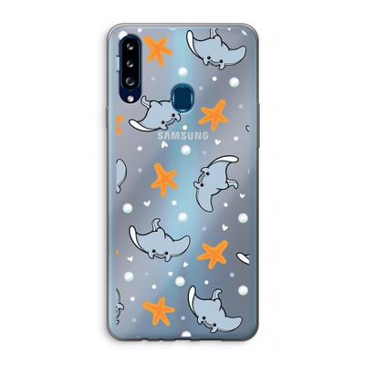 Manta: Samsung Galaxy A20s Transparant Hoesje