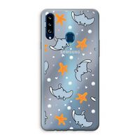 Manta: Samsung Galaxy A20s Transparant Hoesje