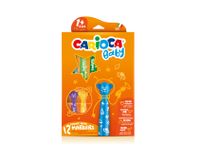 Carioca viltstift Baby Teddy, doos van 12 stuks in geassorteerde kleuren - thumbnail