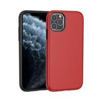 Voor iPhone 11 Pro Max schokbestendige Terminator stijl effen kleur beschermhoes (rood)