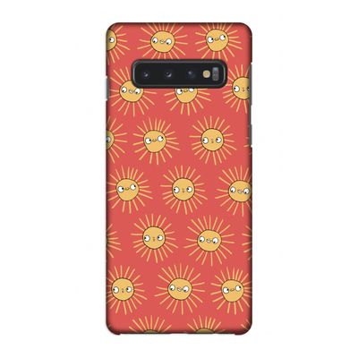 Zon: Samsung Galaxy S10 4G Volledig Geprint Hoesje