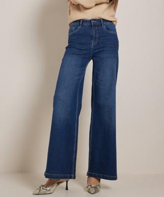 wide fit stretch jeans - lara