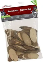 My Village Houtschijfjes xl 24 stuks