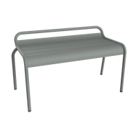 Fermob Luxembourg Compact tuinbank Lapilli Grey Fermob Luxembourg Compact tuinbank Lapilli Grey