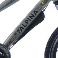 Alpina spatbord set trail 20-22 pvc black