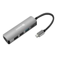 Sandberg USB-C Dock HDMI 3xUSB PD 100W Dockingstation - thumbnail