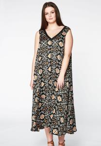 Yoek Jurk AFRICA | Wit | Maat 46/48